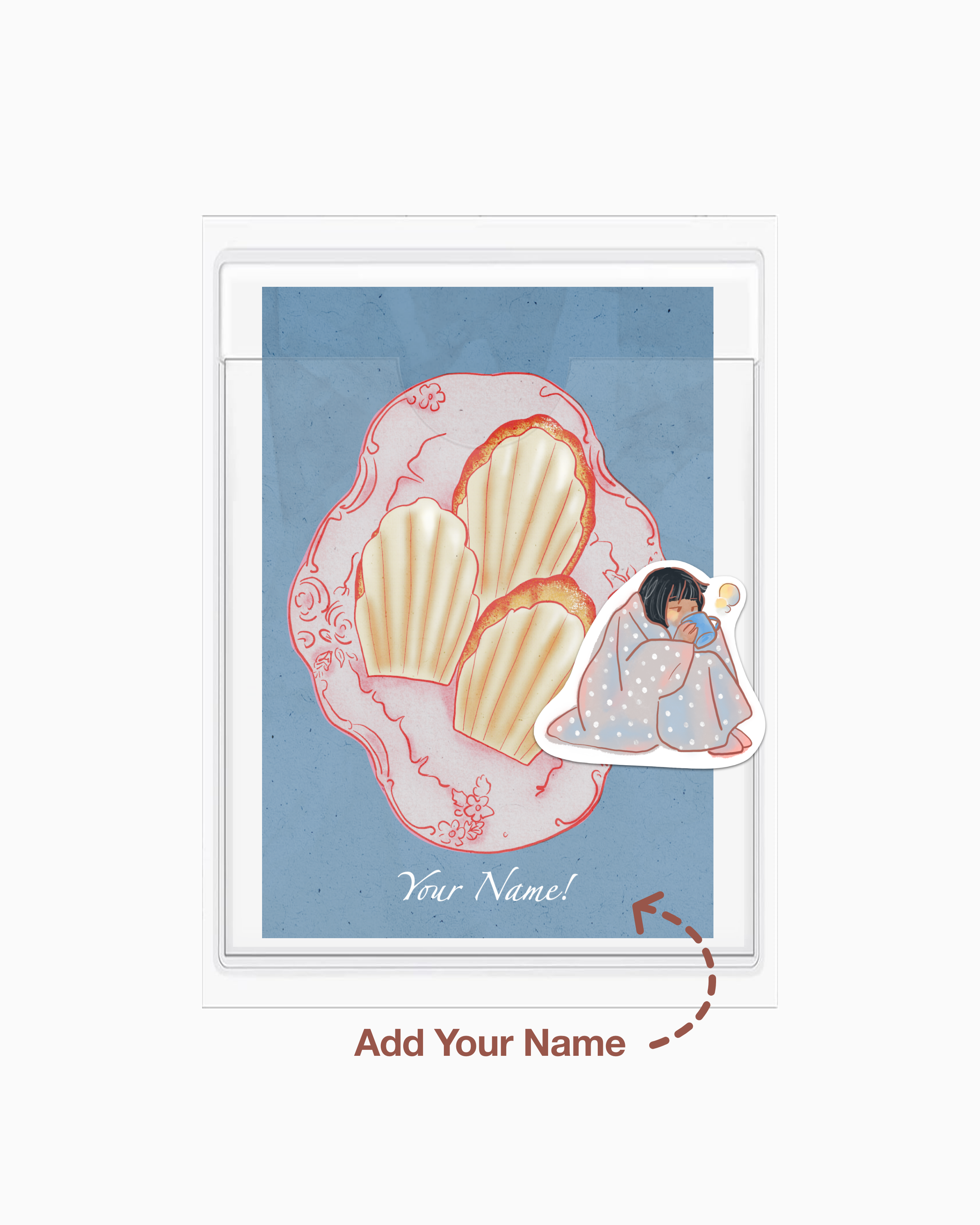 Add Your Name: art print & sticker