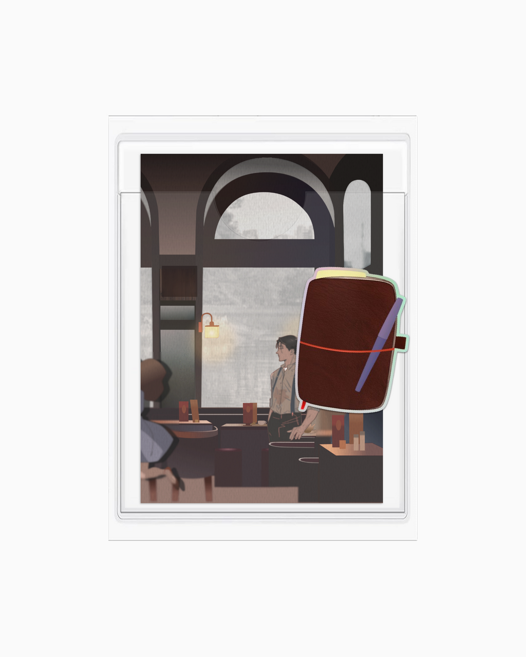 Catchup no.3: art print & sticker