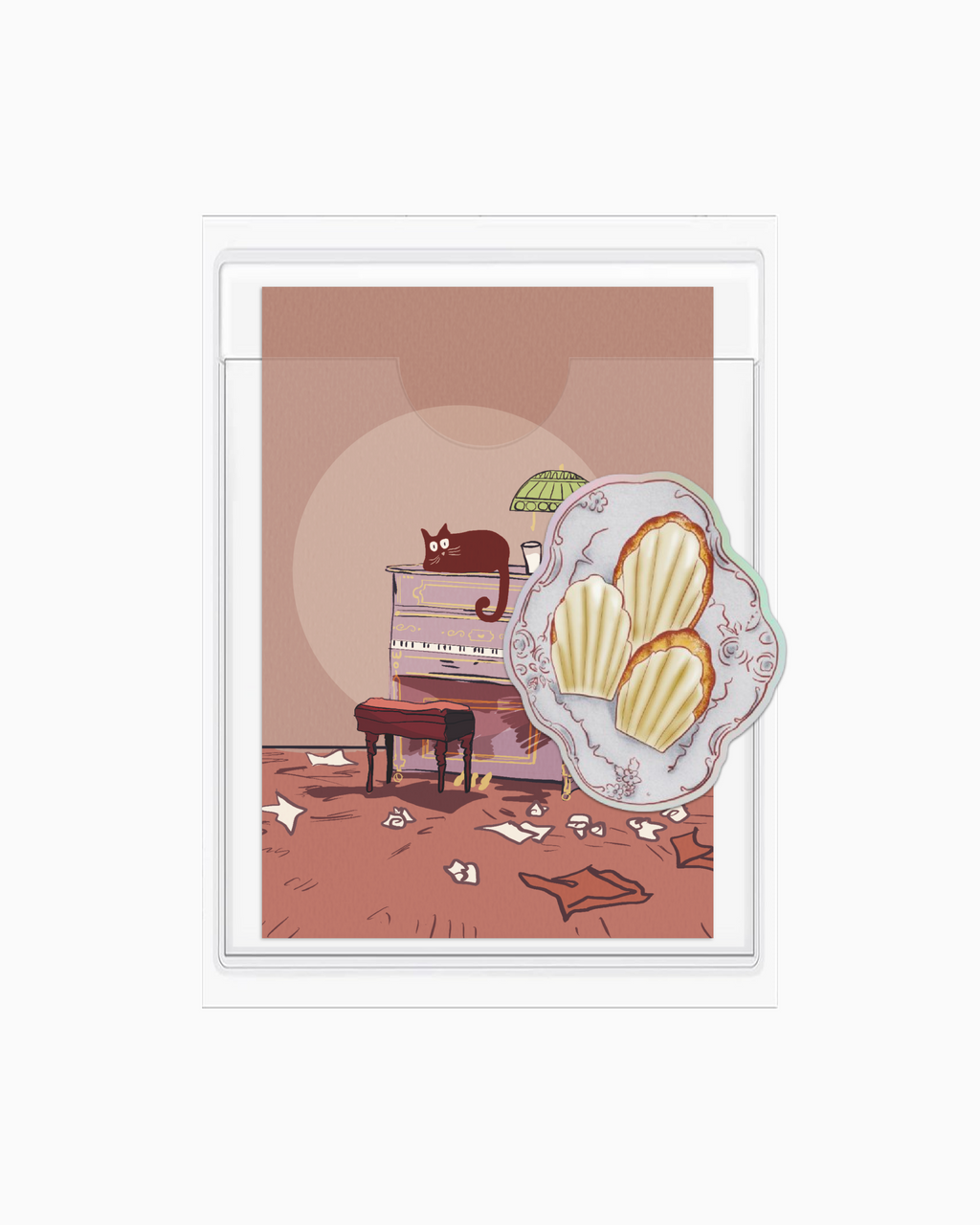 Catchup no.4: art print & sticker