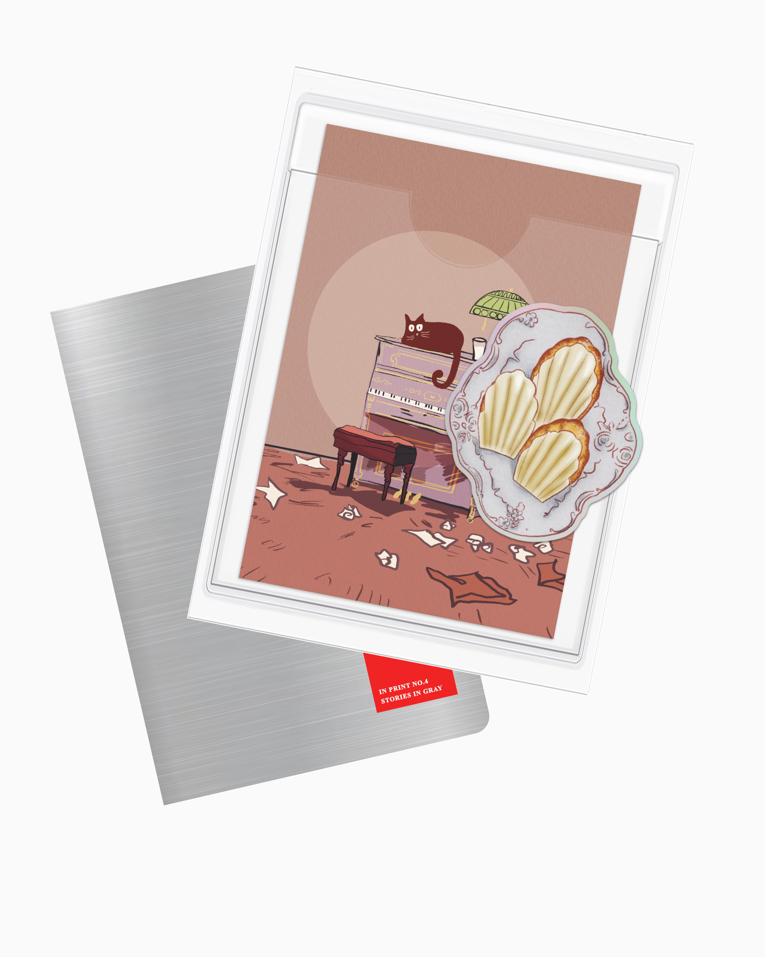 Catchup no.4: art print & sticker