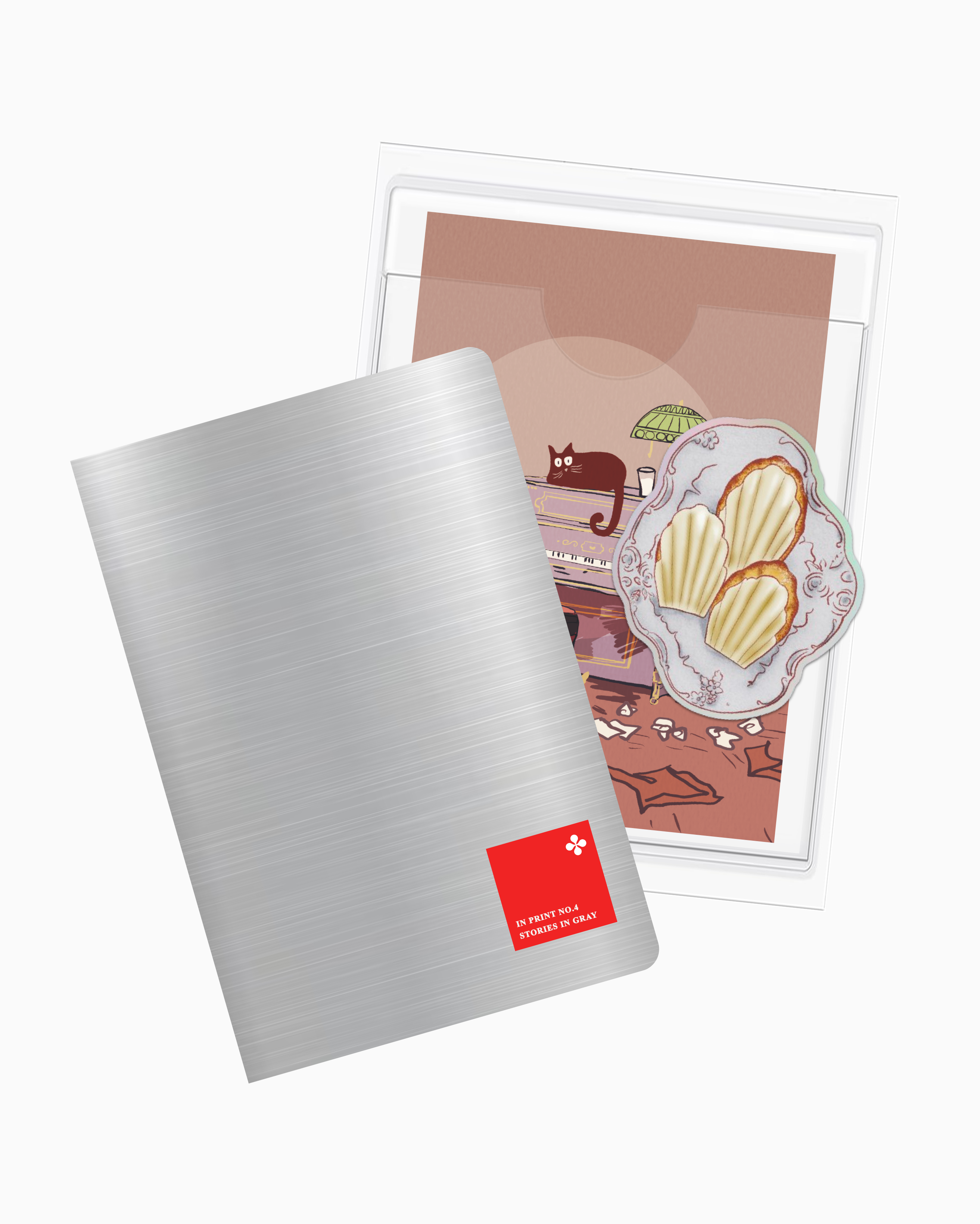 Catchup no.4: story, art print, & sticker