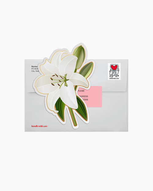 Catchup no.4: flower sticker lily