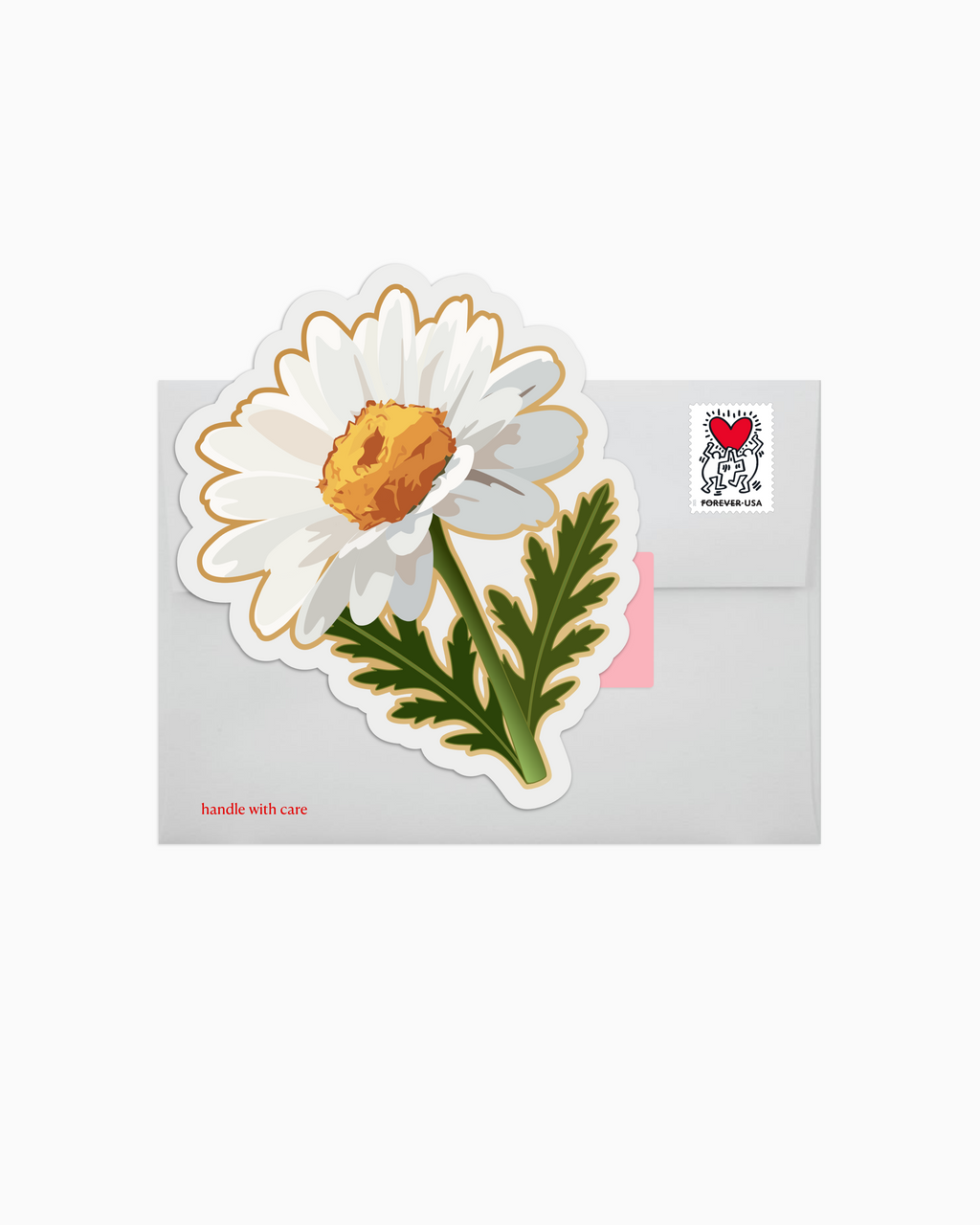 Catchup no.8: flower sticker daisy