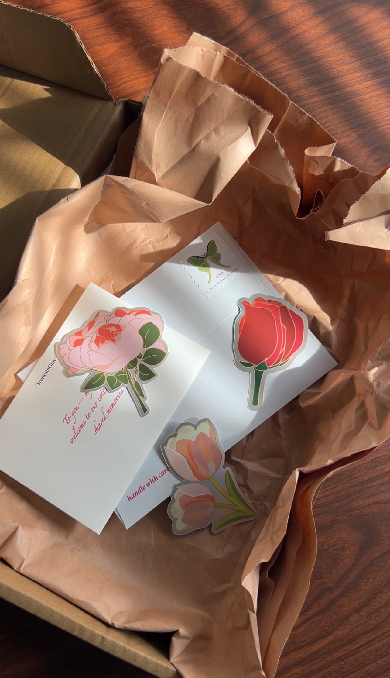 Catchup no.3: flower sticker tulip
