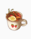 Catchup no.7: journal sticker apple tea