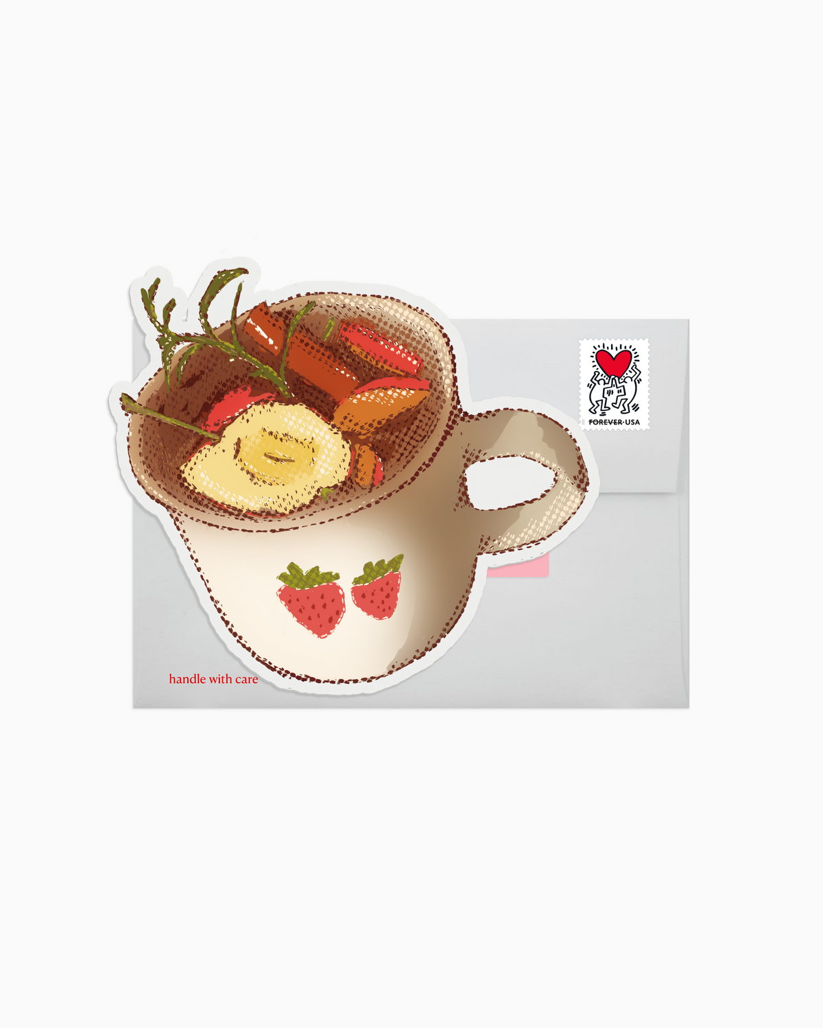 Catchup no.7: journal sticker apple tea